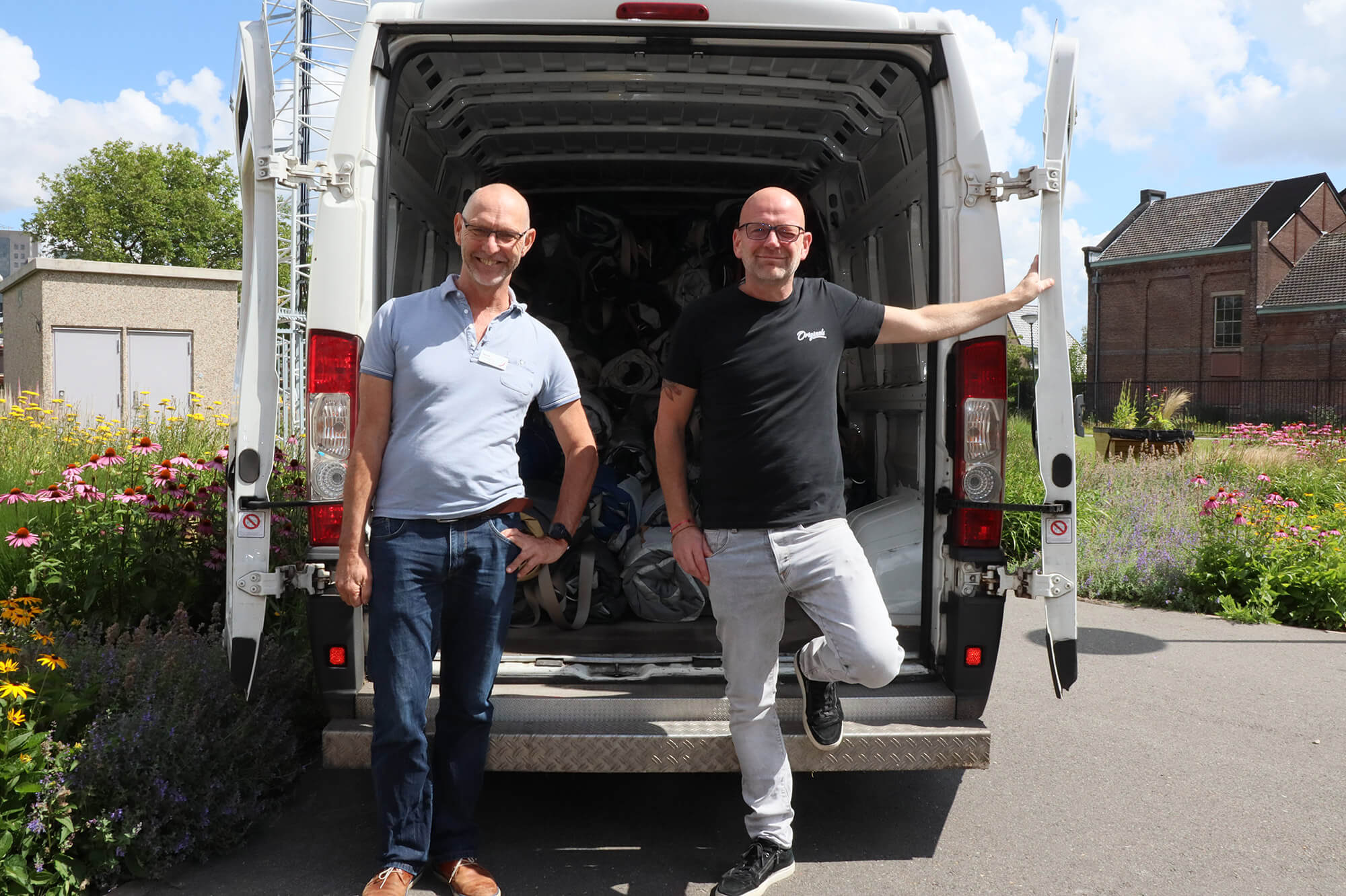 100 Shelterbags geleverd aan De Binnenvest