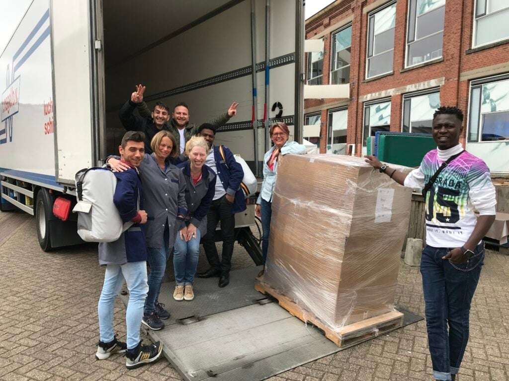 Sheltersuits inladen voor New York